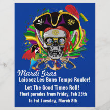 Template Flyer Theme Parties