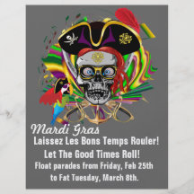 Template Flyer Theme Parties