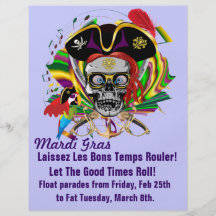 Template Flyer Theme Parties