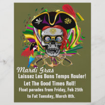 Template Flyer Theme Party