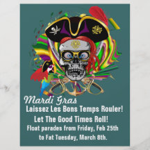Template Flyer Theme Party