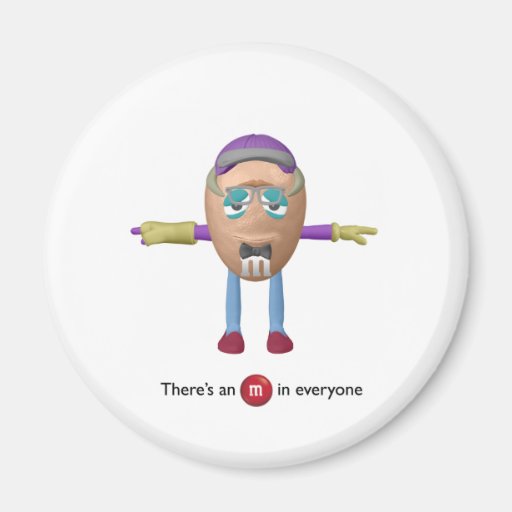 template fridge magnet