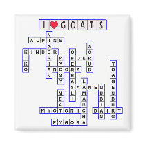 TEMPLATE PUZZLE GOATS MAGNETS