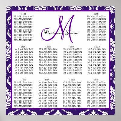 wedding seating chart template free