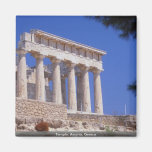 Temple, Aegina, Greece Magnets