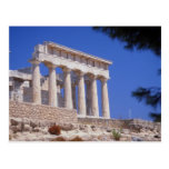 Temple, Aegina, Greece Post Cards