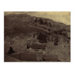Temple carved into mountainside, Egypt circa 1856 Postcards