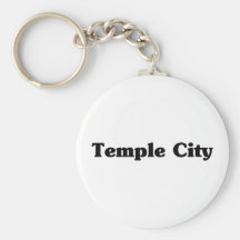 Temple City  Classic t shirts Key Chains
