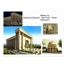 Temple de Salomão - SP Carte Postale