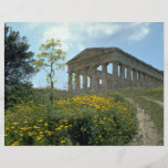 Temple grec, Segesta, Sicile, Italie Prospectus