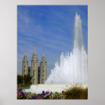 Temple mormon poster
