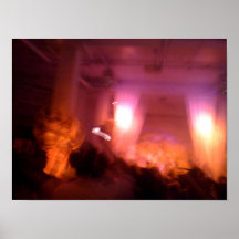Temple Night Club Meditation in Light and Motion Posters