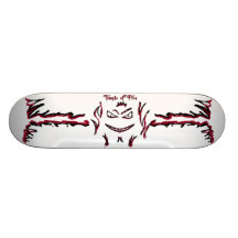 Temple of Fire - Face of Fire 7 7/8" (20.0cm) Custom Skate Board