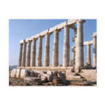 Temple of Poseidon, Sounion, Greece Post Card