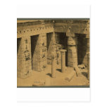Temple of Ramses III. Egypt circa 1870 Postcard