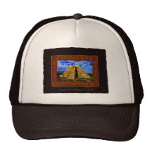 "Temple of the Magician" Gift item Trucker Hats