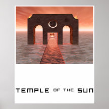 Temple of the Sun Poster