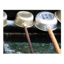 Temple Water Ladles Postcards