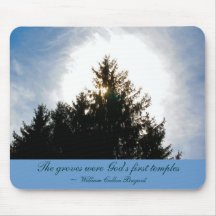 Temples in the Groves - Mousepad