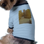 Temples of Karnak; Temple of Amon-Ra, hieroglyphic Dog Tee Shirt