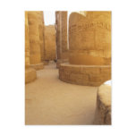 Temples of Karnak; Temple of Amon-Ra, hieroglyphic Postcard