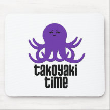 Temps de Kawaii Takoyaki Tapis De Souris