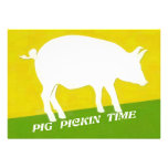 TEMPS DU PORC PICKIN invitations
