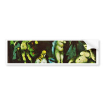 Temptation Of St. Anthony By Paul Cézanne Bumper Sticker