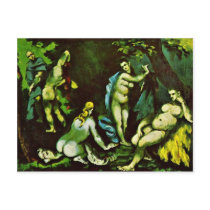 Temptation Of St. Anthony By Paul Cézanne Post Cards