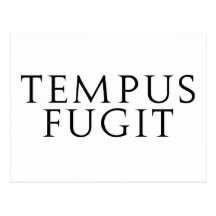 Tempus Fugit Cartes Postales