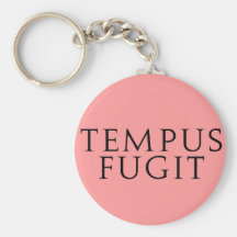 Tempus Fugit Key Chain