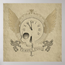 Tempus Fugit (le temps vole) Poster