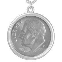 Ten Cent Sterling Silver Necklace