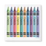Ten Crayons Magnets