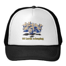 ten lords a-leaping 10th tenth day of christmas hat