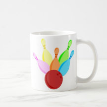Ten Pin Bowling Coffee Mugs
