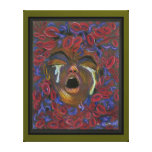 Ten Redefined - Sickle Cell Art Canvas Print Green