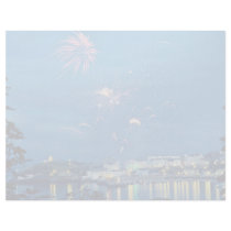 Tenby fireworks display customized letterhead