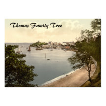 Tenby, Pembrokeshire, Wales Business Card Template