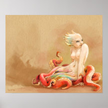 Tender Tentacles Print