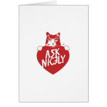 Tender Vittles Ask Nicely Card