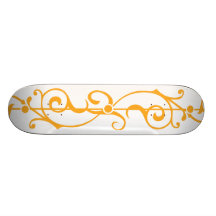 Tendrillon Ivory (Amber) Skateboard Deck