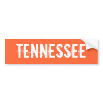 Tennessee Bumper Sticker bumper stickers