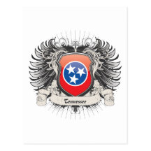 Tennessee Crest Post Cards
