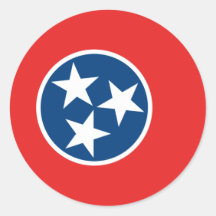 Tennessee Flag Sticker