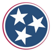 Tennessee State Flag Sticker