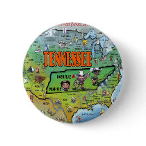 Tennessee USA Map Pins