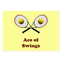 Tennis Ace of Swings Business Card
