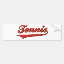 Tennis Auto Aufkleber