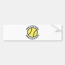 Tennis Auto Aufkleber